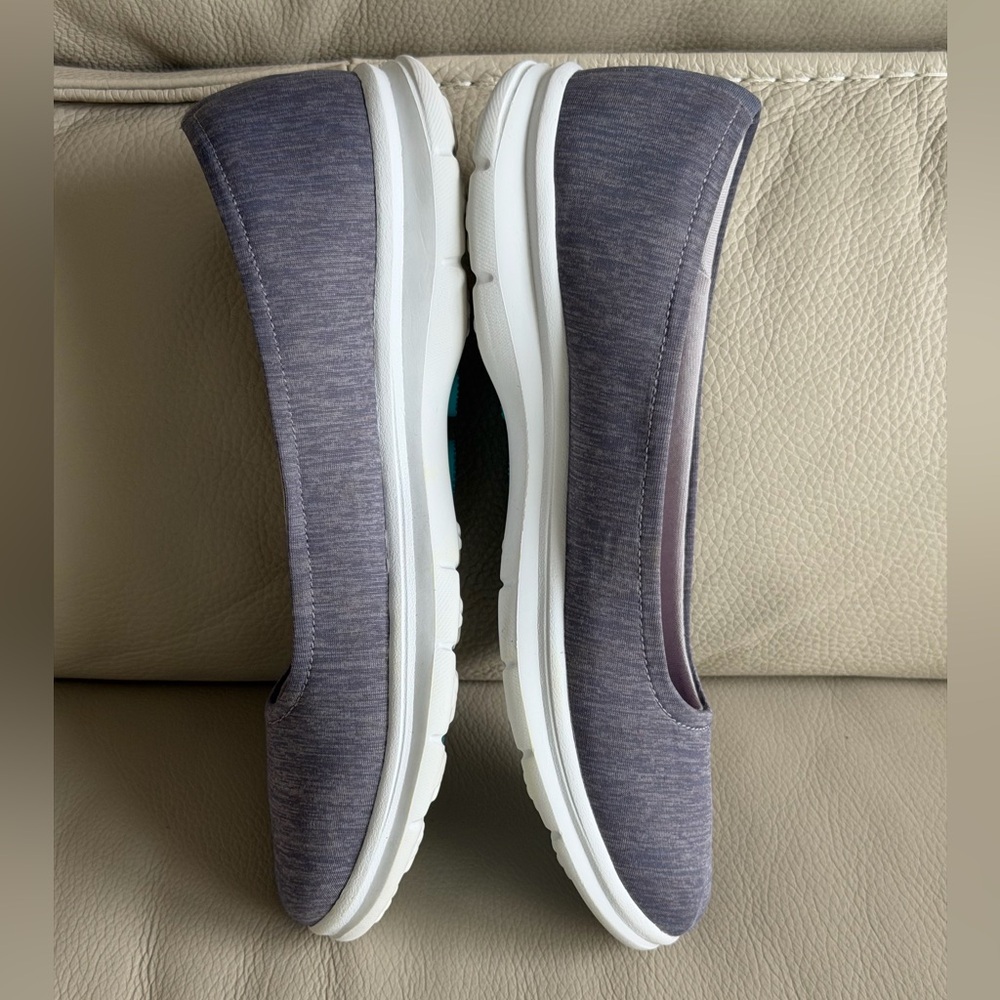 Skechers Go Step Lite Women's Gray Slip-On Flats Shoes - 9,5 - Picture 9 of 12